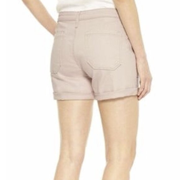 🏆168 Gap Denim Girlfriend Shorts Dusty Rose - Picture 3 of 10